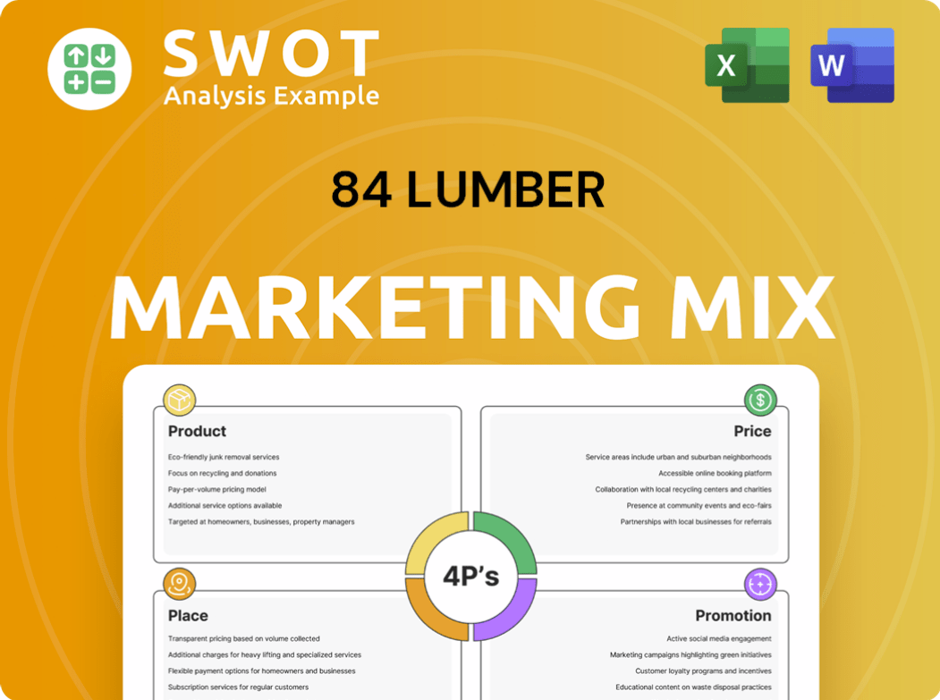 84 Lumber Marketing Mix