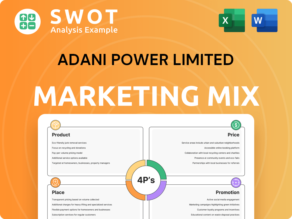 Adani Power Limited Marketing Mix