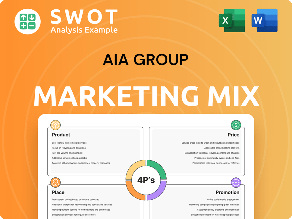 AIA Group Marketing Mix