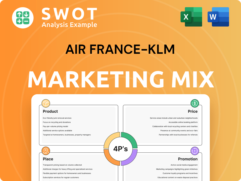 Air France-KLM Marketing Mix