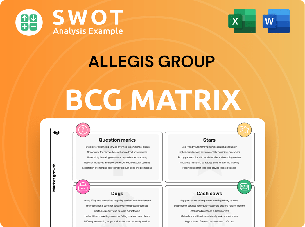 Allegis Group Boston Consulting Group Matrix