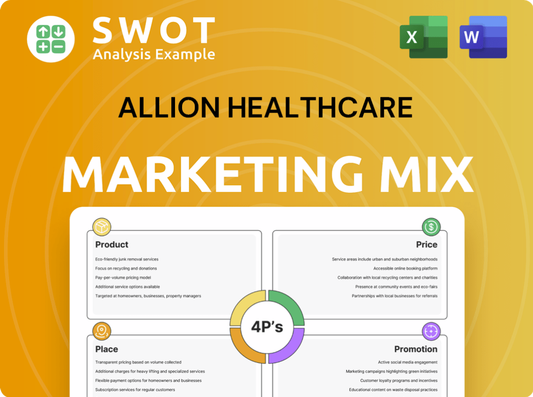 Allion Healthcare Marketing Mix