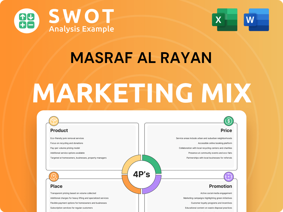 Masraf Al Rayan Marketing Mix