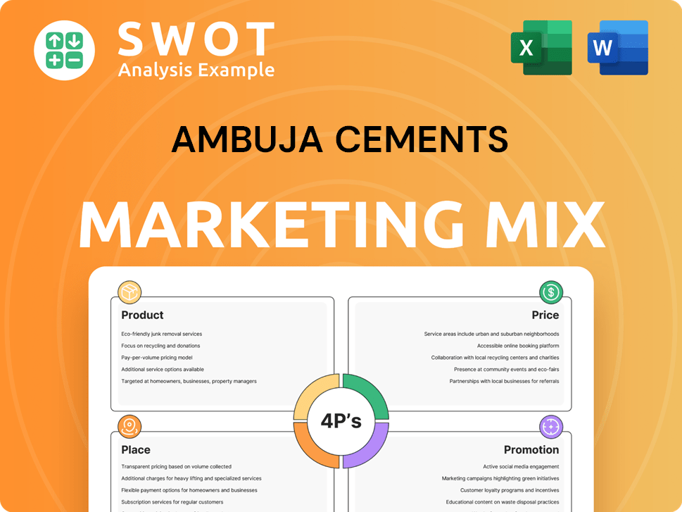 Ambuja Cements Marketing Mix