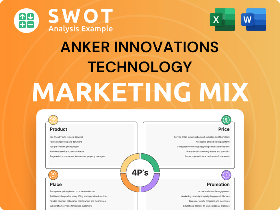 Anker Innovations Technology Marketing Mix