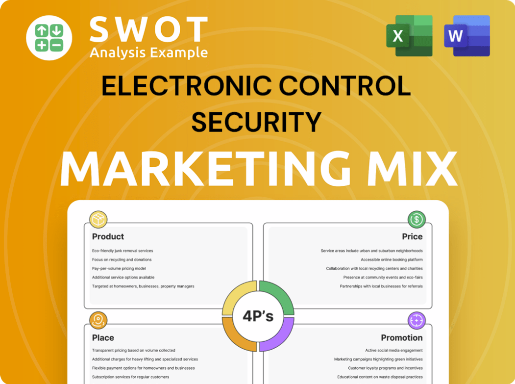 Electronic Control Security, Inc. Marketing Mix