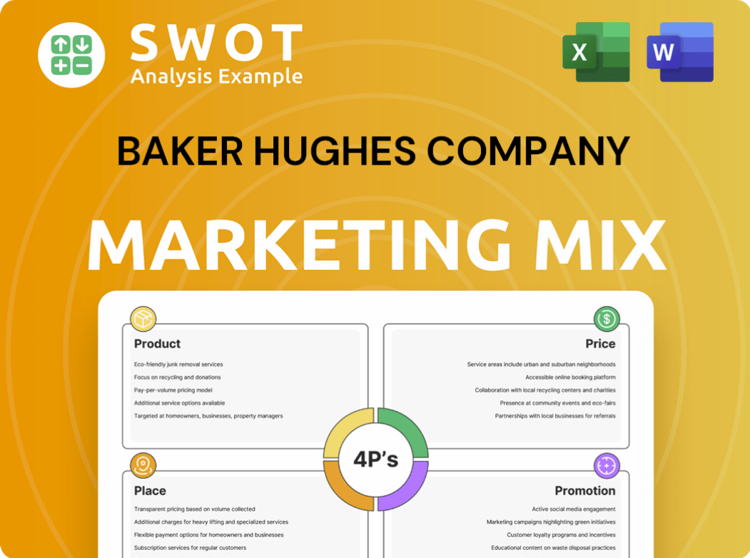 Baker Hughes Company Marketing Mix