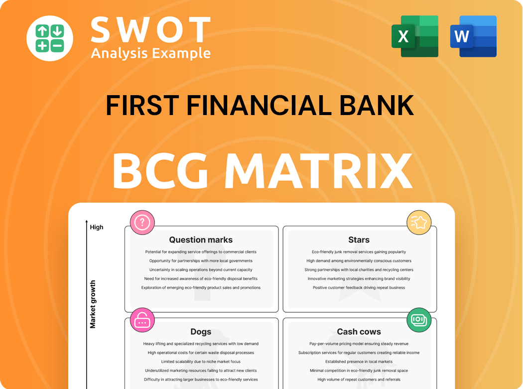First Financial Bank Boston Consulting Group Matrix