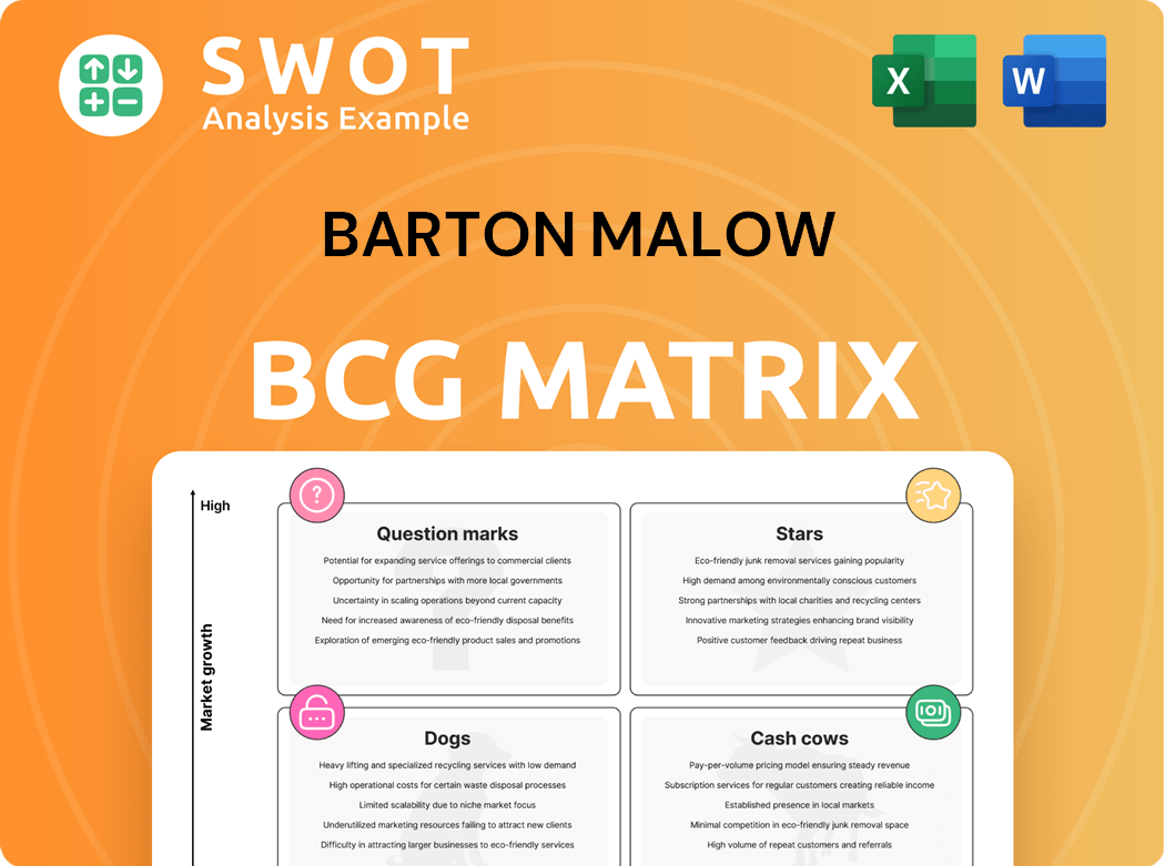 Barton Malow Boston Consulting Group Matrix