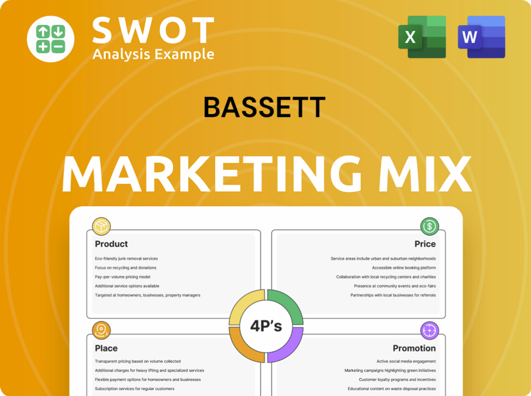 Bassett Marketing Mix