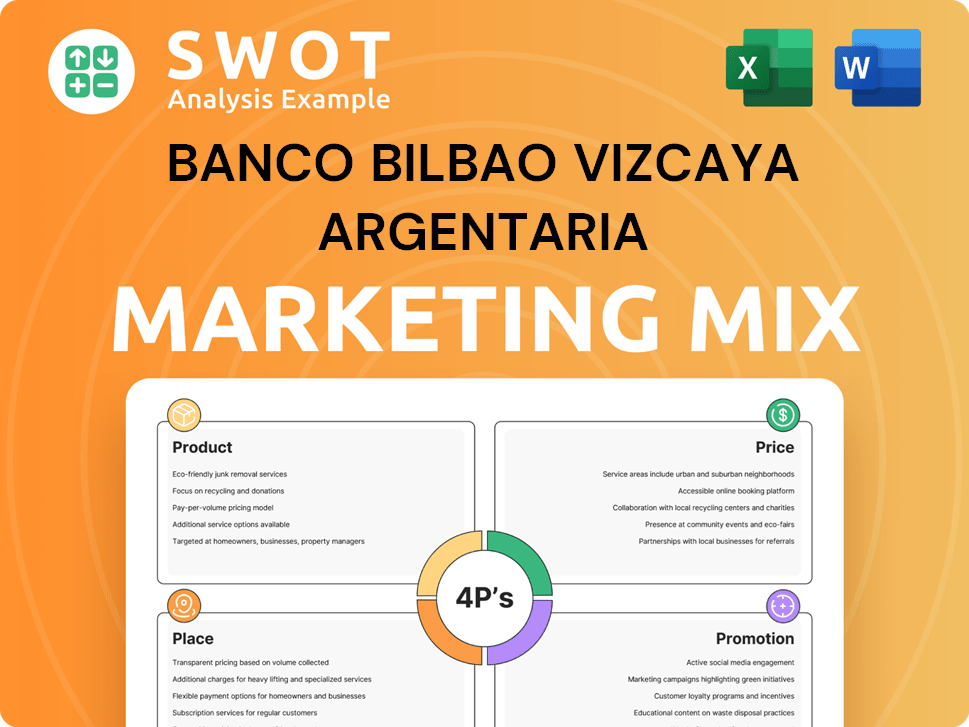Banco Bilbao Vizcaya Argentaria Marketing Mix