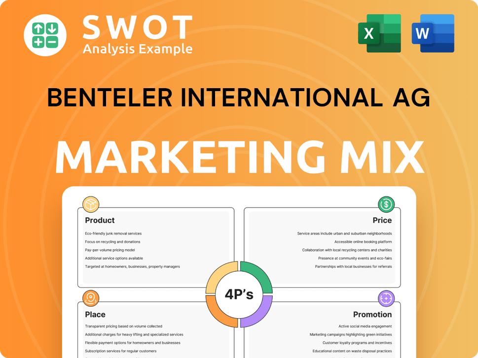 Benteler International AG Marketing Mix