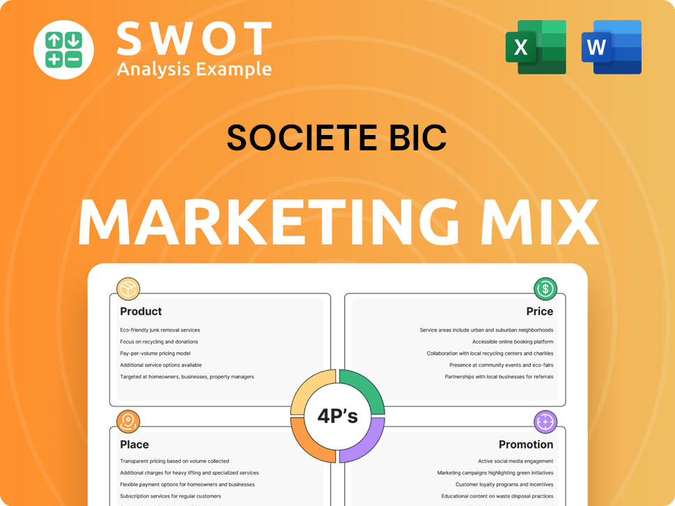 Societe BIC Marketing Mix