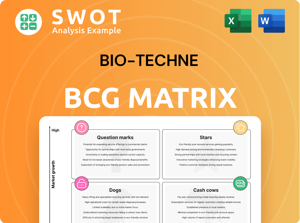Bio-Techne Boston Consulting Group Matrix