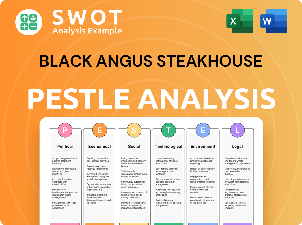Black Angus Steakhouse PESTLE Analysis