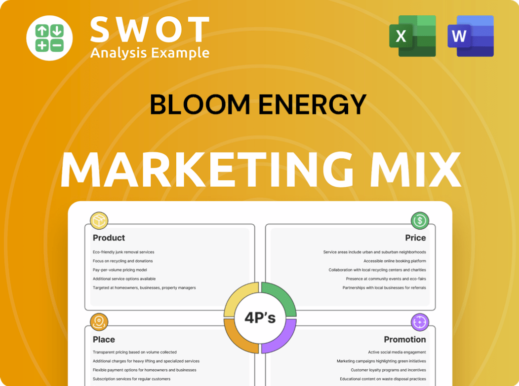 Bloom Energy Marketing Mix