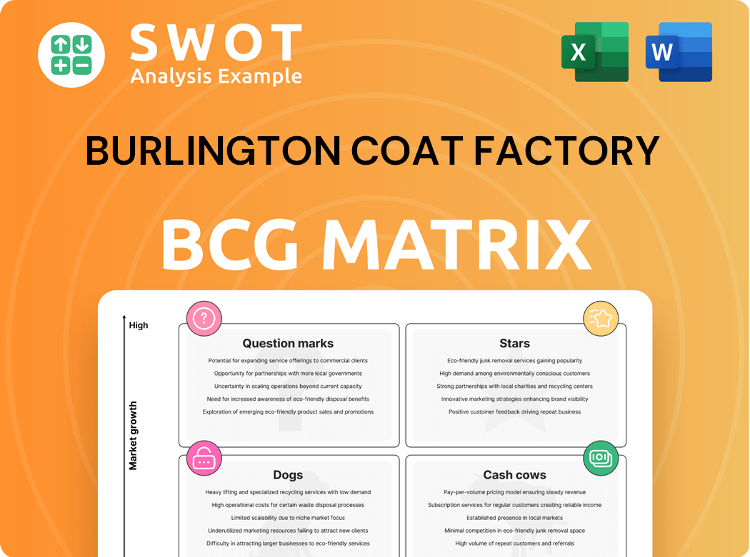 Burlington Coat Factory Boston Consulting Group Matrix