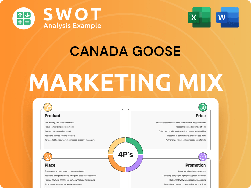 Canada Goose Marketing Mix