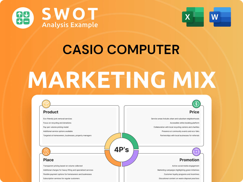 Casio Computer Marketing Mix
