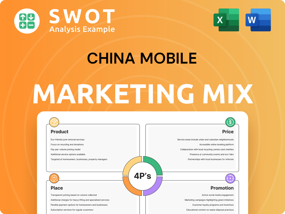 China Mobile Marketing Mix