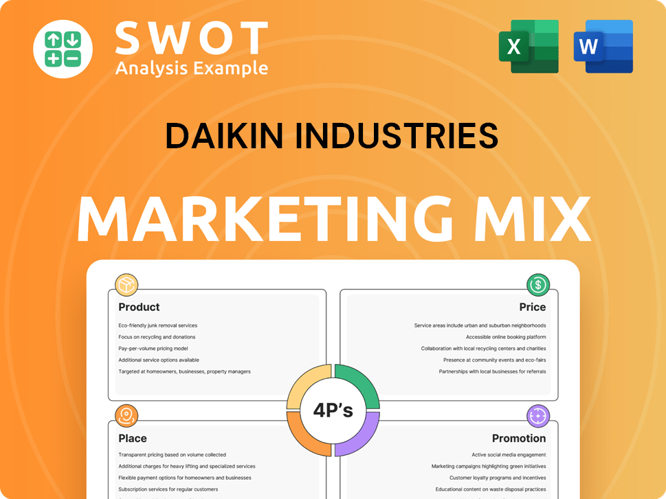 Daikin Industries Marketing Mix
