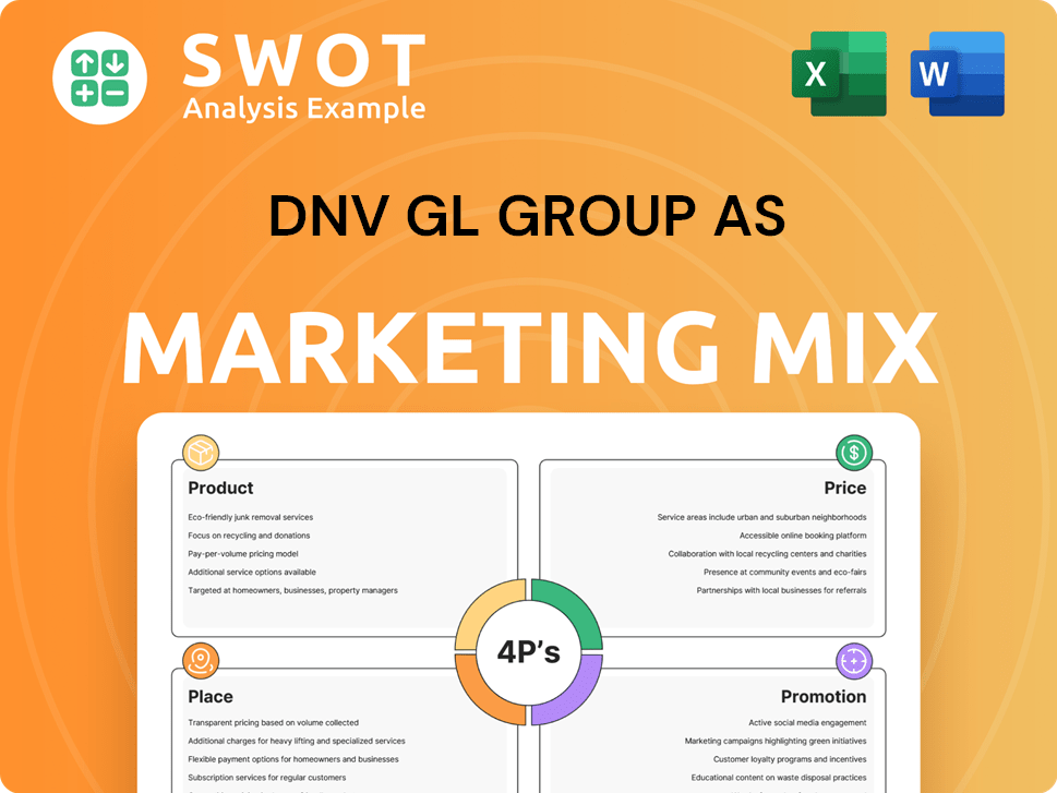 DNV GL Group AS Marketing Mix