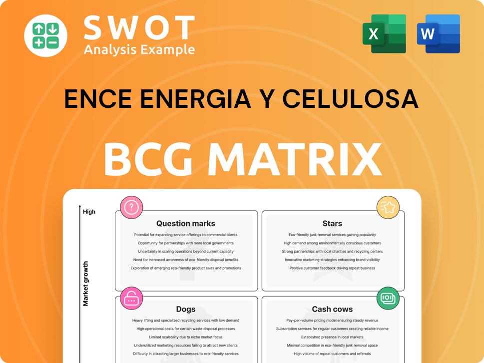 Ence Energia Y Celulosa Boston Consulting Group Matrix