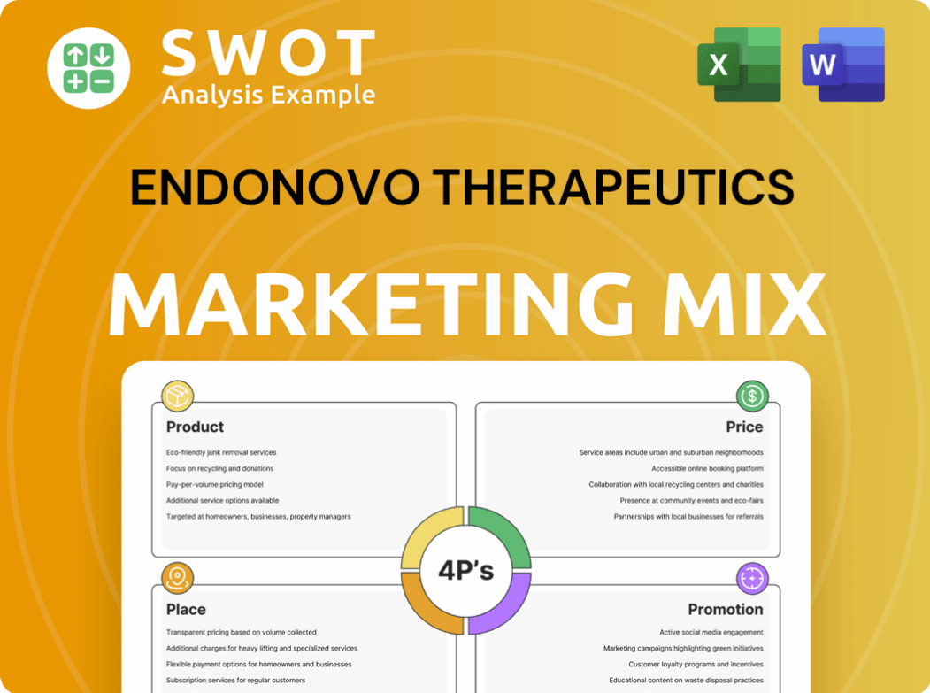 Endonovo Therapeutics Marketing Mix