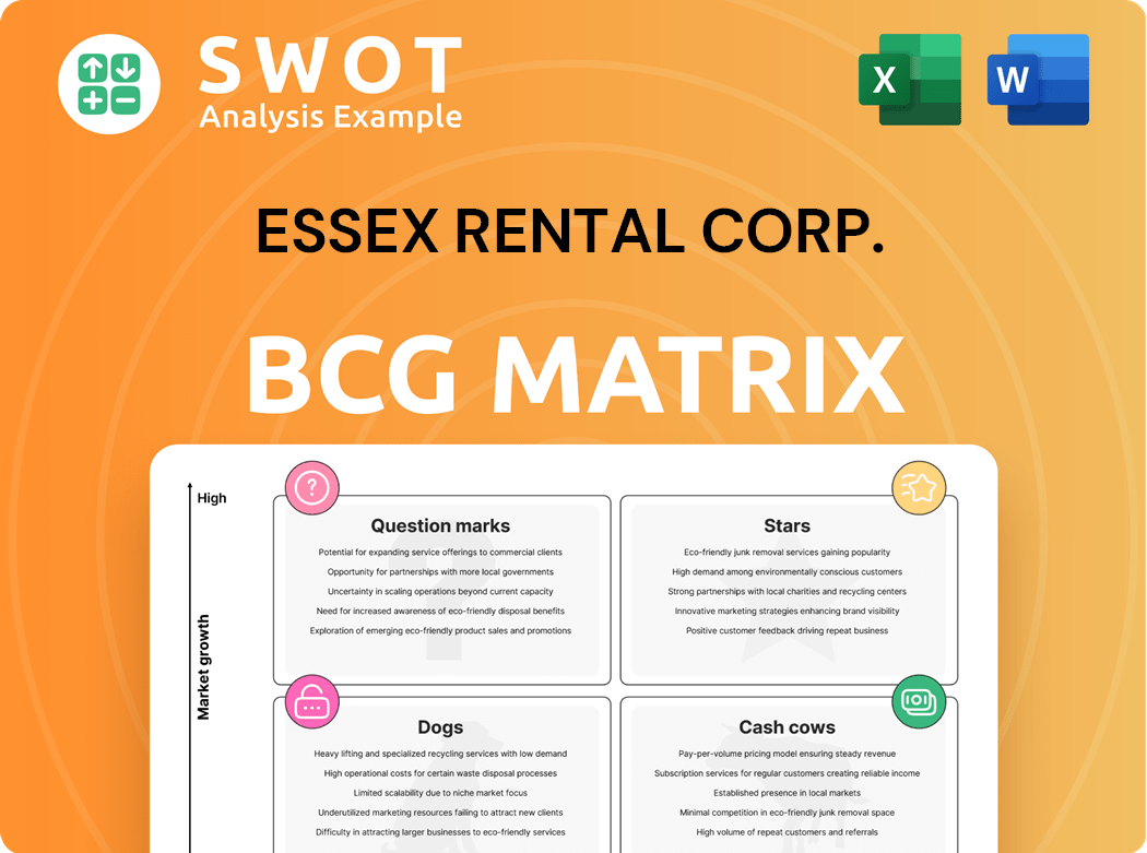 Essex Rental Corp. Boston Consulting Group Matrix
