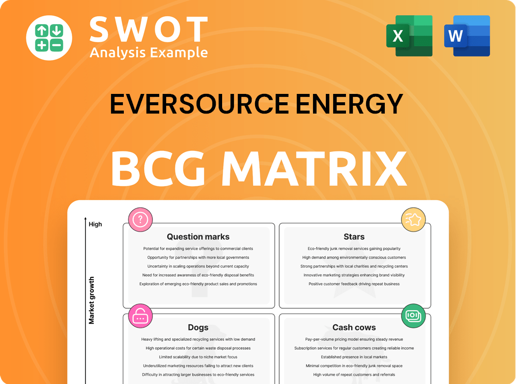 Eversource Energy Boston Consulting Group Matrix