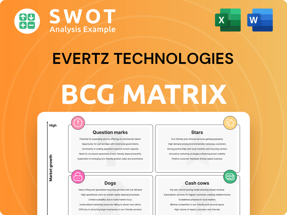 Evertz Technologies Boston Consulting Group Matrix