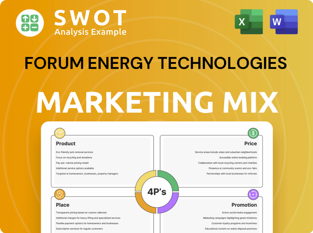 Forum Energy Technologies Marketing Mix