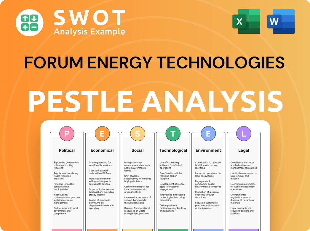 Forum Energy Technologies PESTLE Analysis