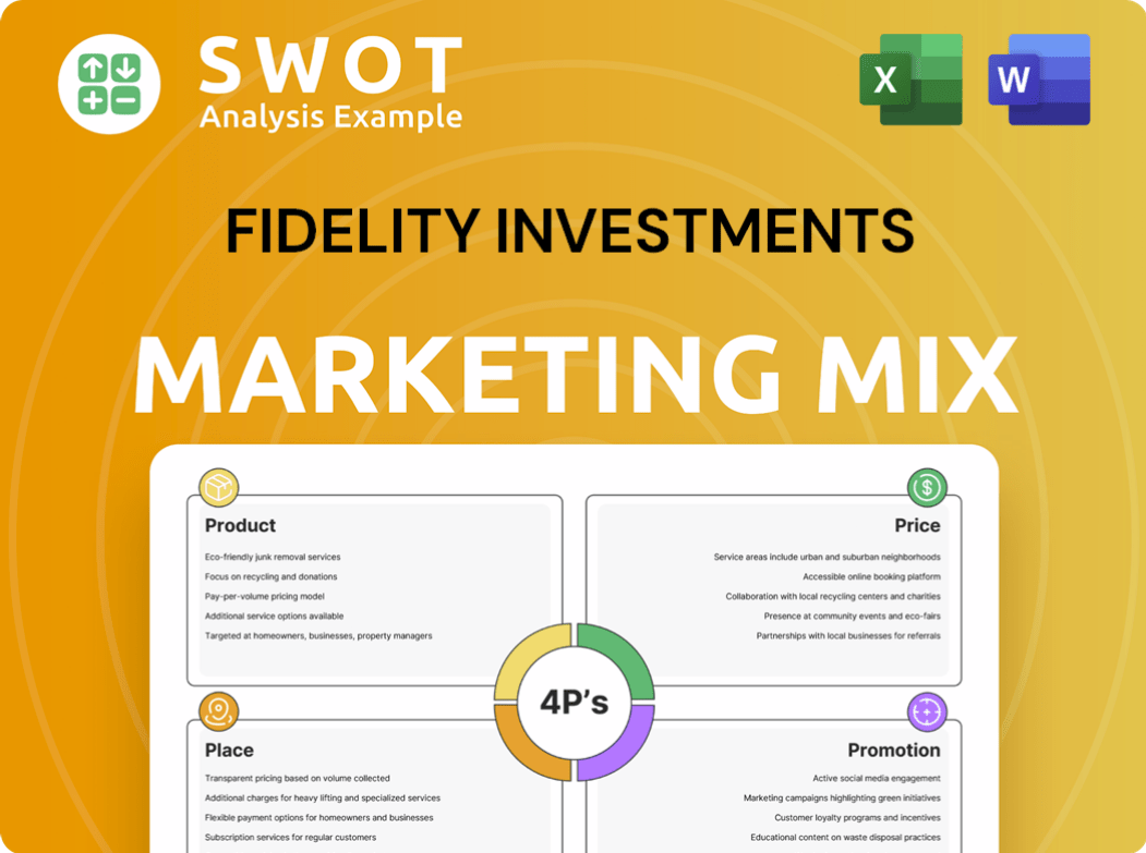 Fidelity Investments Marketing Mix
