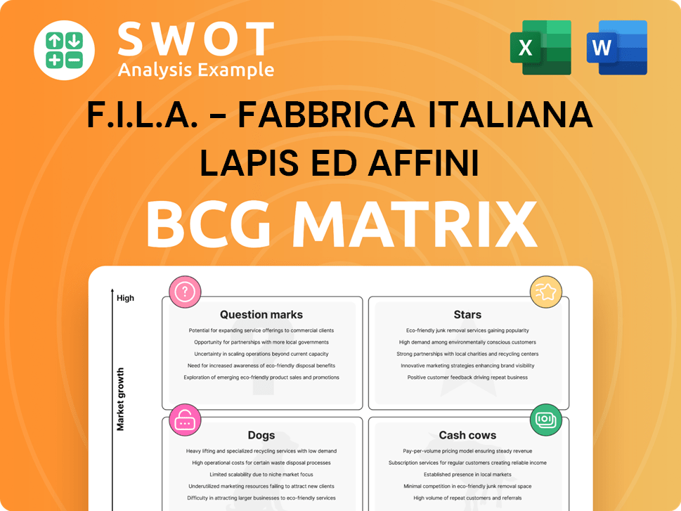 F.I.L.A. - Fabbrica Italiana Lapis ed Affini Boston Consulting Group Matrix