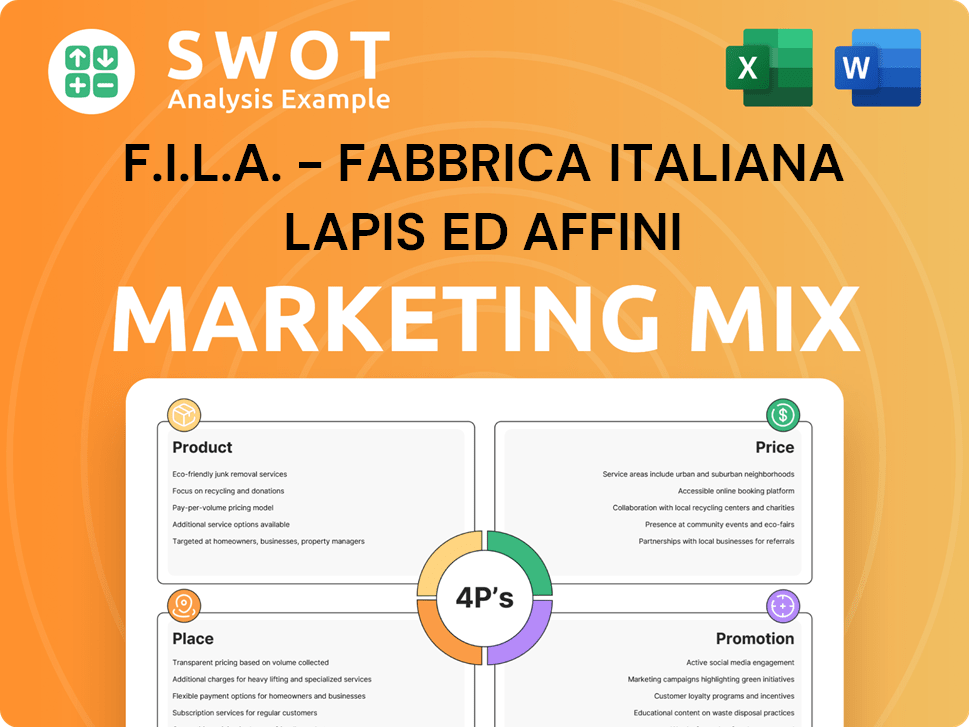 F.I.L.A. - Fabbrica Italiana Lapis ed Affini Marketing Mix