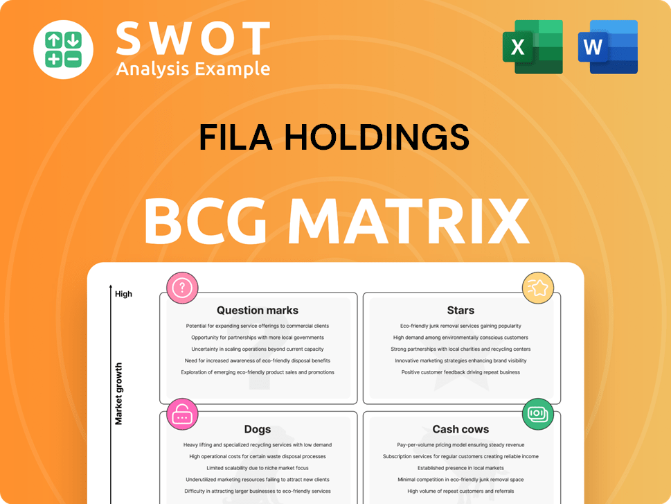 FILA Holdings Boston Consulting Group Matrix