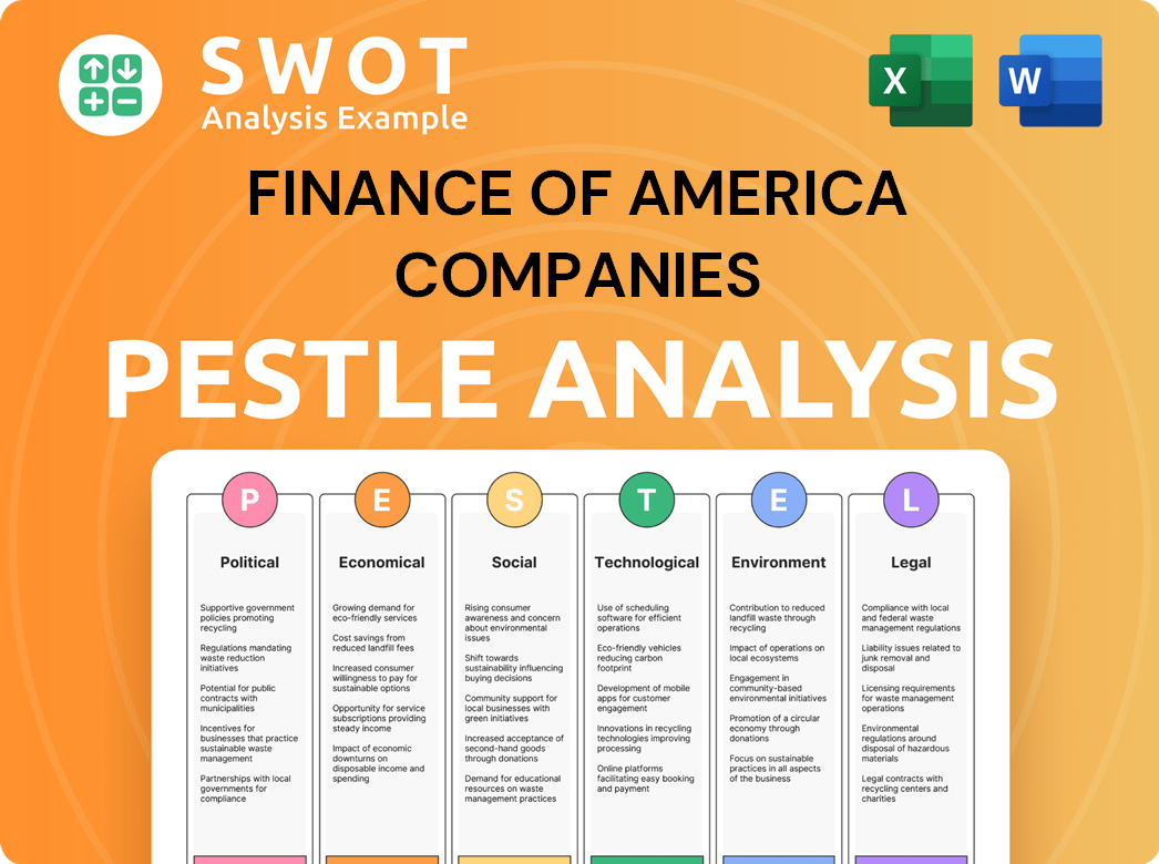 Finance Of America Companies PESTLE Analysis