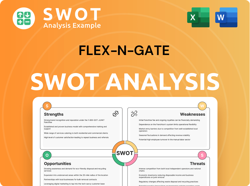 Flex-N-Gate SWOT Analysis
