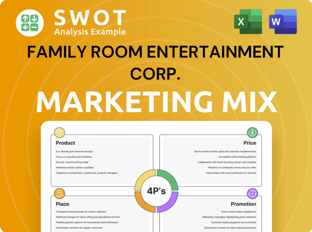 Family Room Entertainment Corp. Marketing Mix