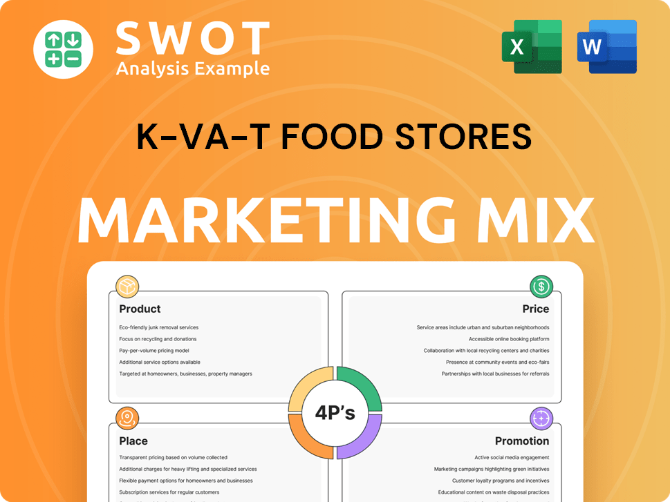 K-VA-T Food Stores Marketing Mix