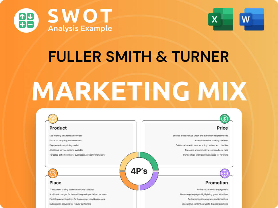 Fuller Smith & Turner Marketing Mix