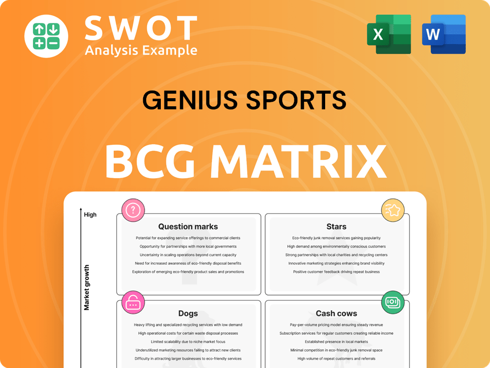 Genius Sports Boston Consulting Group Matrix