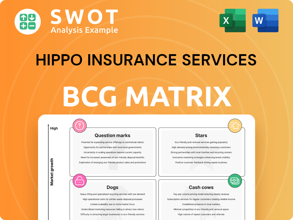 Hippo Insurance Services Boston Consulting Group Matrix