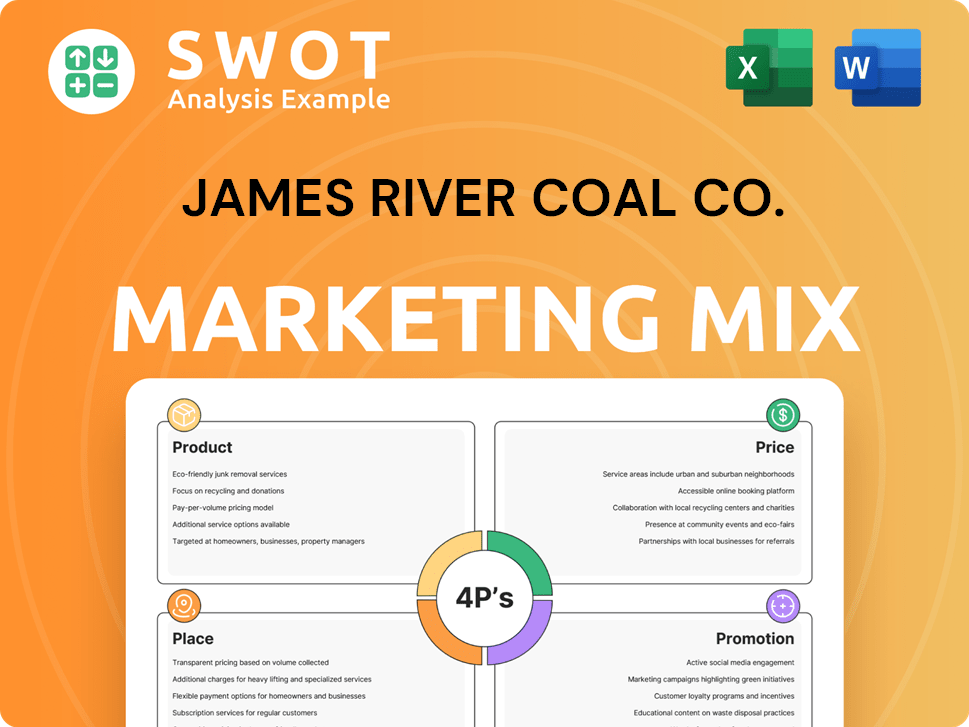 James River Coal Co. Marketing Mix