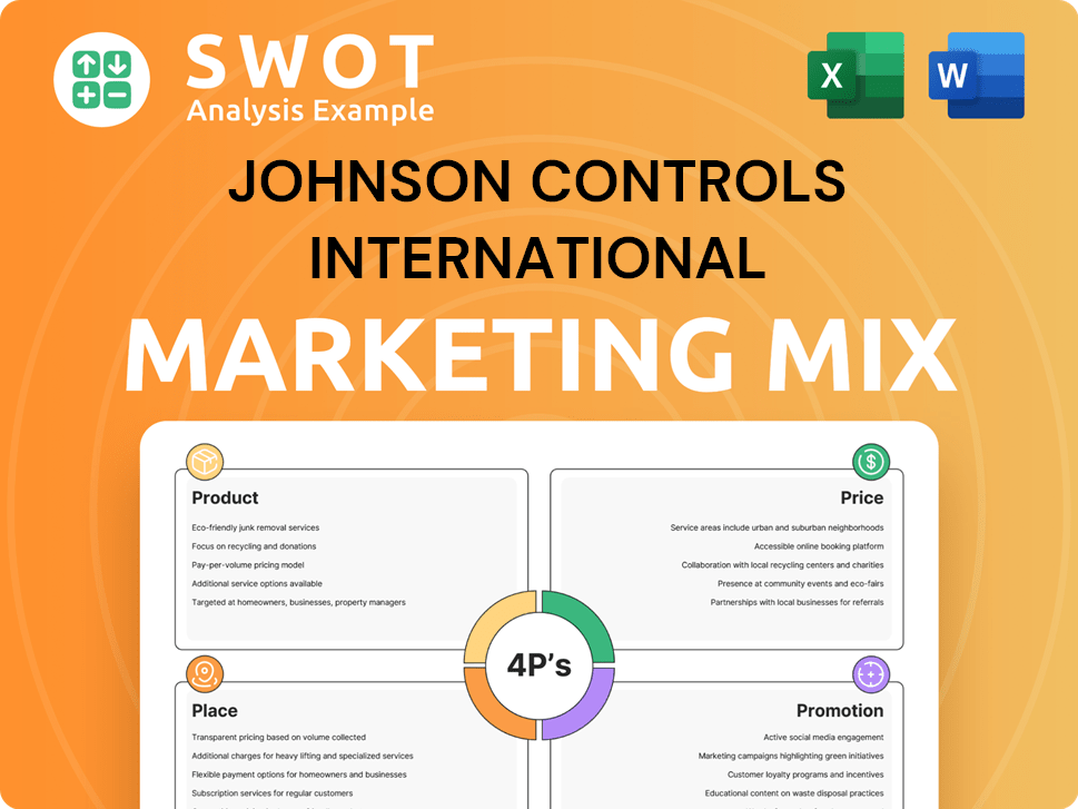 Johnson Controls International Marketing Mix