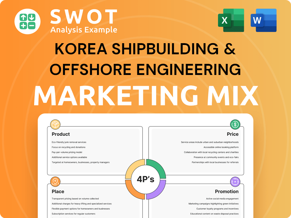 Korea Shipbuilding & Offshore Engineering Marketing Mix