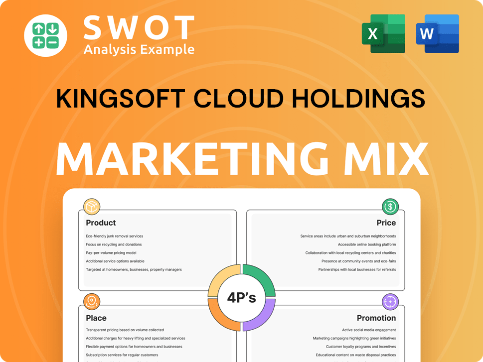 Kingsoft Cloud Holdings Marketing Mix