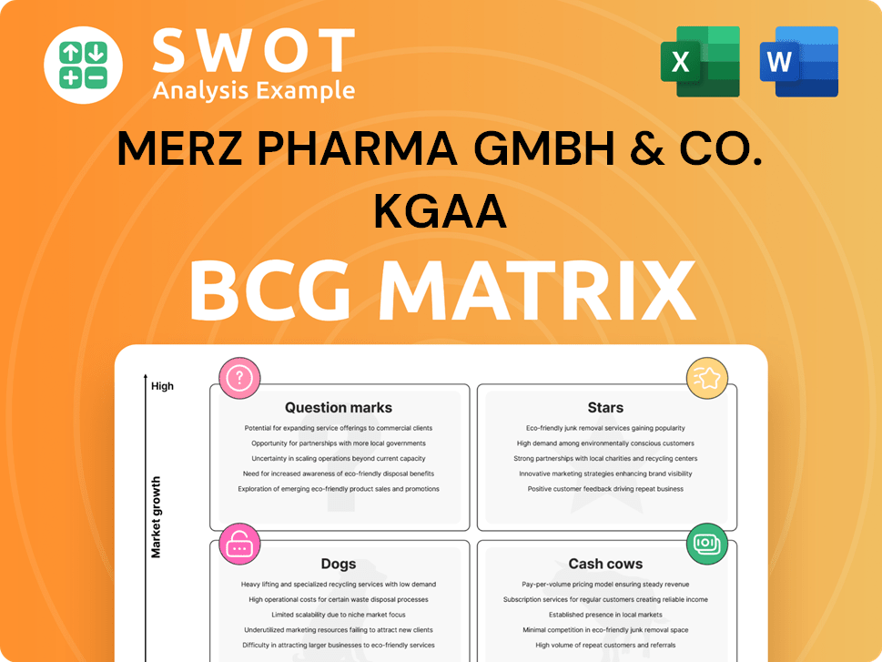 Merz Pharma GmbH & Co. KGaA Boston Consulting Group Matrix