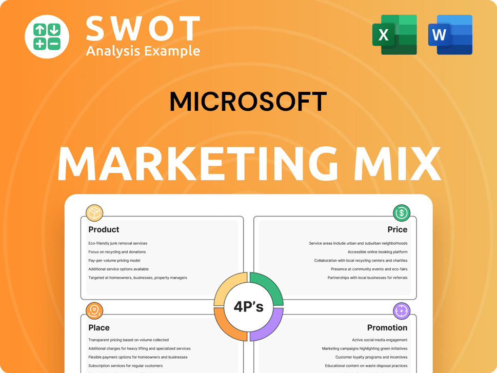 Microsoft Marketing Mix